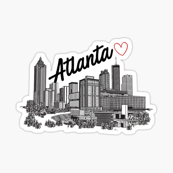 atlanta Sticker