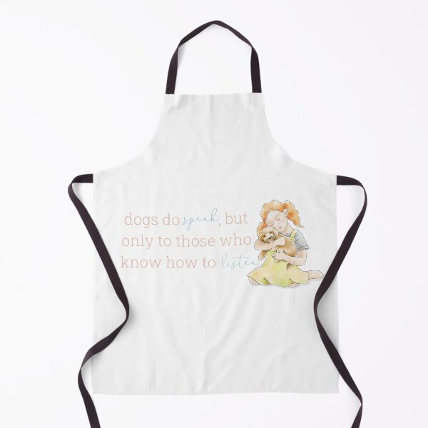 Item preview, Dogs do speak, but only to those who know how to listen | Light Pink designed and sold by HabibiBears.