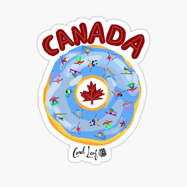 Gliding on Glaze for Days Sticker