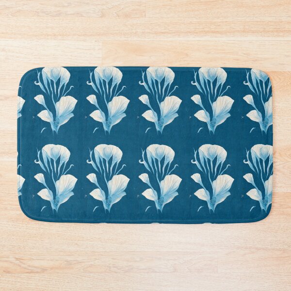 Item preview, Flower in blue and white (1/8) designed and sold by sabantha.