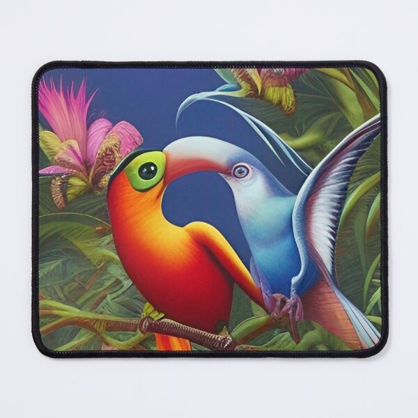 Item preview, Surreal tropical birds designed and sold by Gaspar Avila.