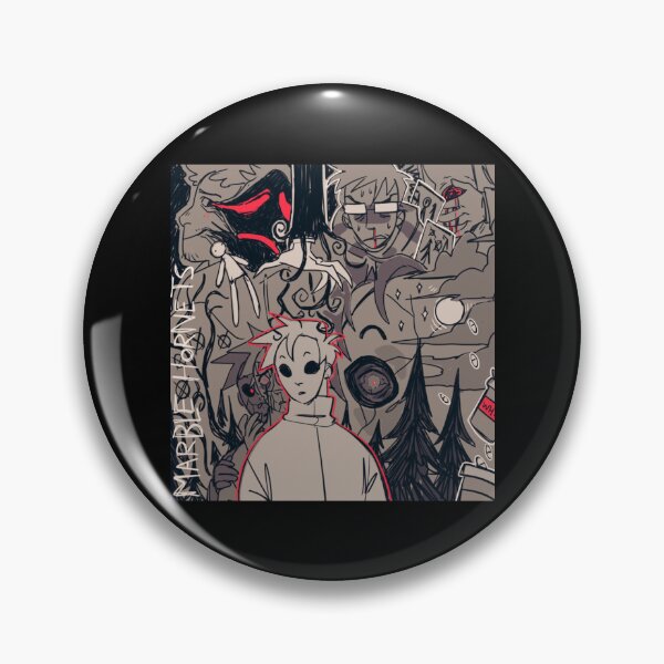 Item preview, marble hornets    designed and sold by MakroKreates.