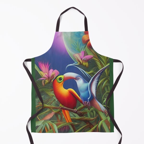 Item preview, Surreal tropical birds designed and sold by Gaspar Avila.