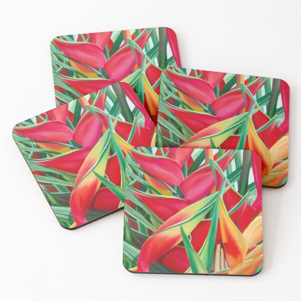 Item preview,  Insanely Lush Scarlet Tropical designed and sold by louisetaylorart.
