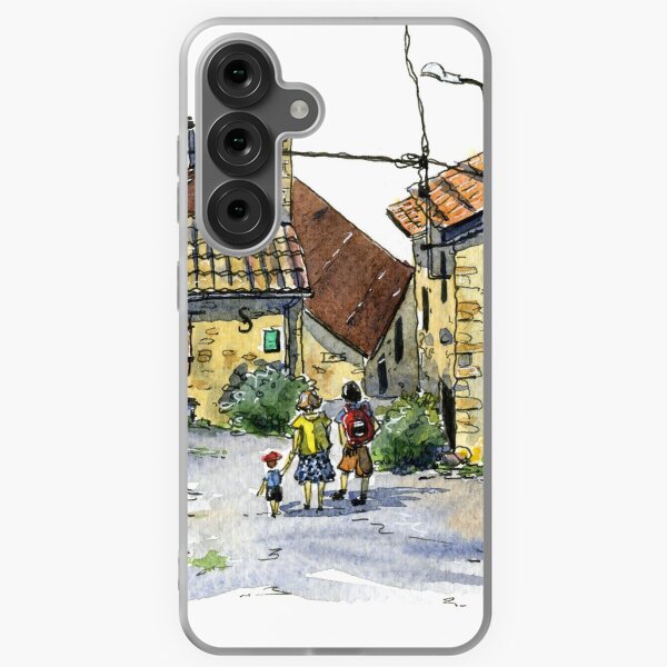 Archiane, little mountain village, France Samsung Galaxy Soft Case