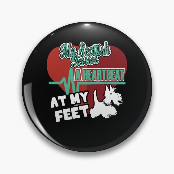 Item preview, Scottish Terrier Dog A Heartbeat At My Feet designed and sold by UnknownArtistt.