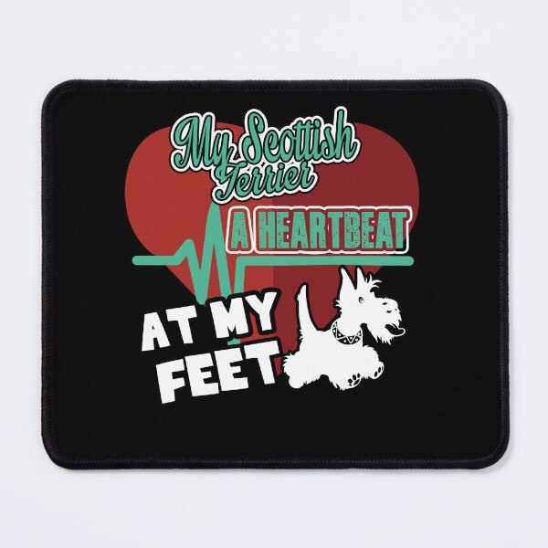 Item preview, Scottish Terrier Dog A Heartbeat At My Feet designed and sold by UnknownArtistt.