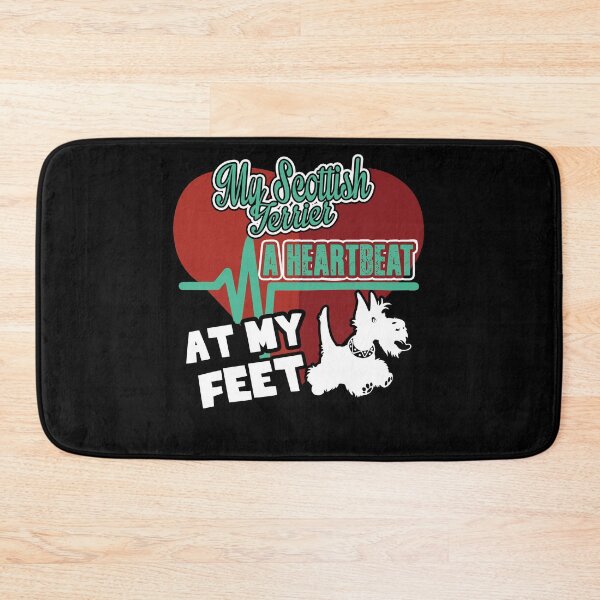 Item preview, Scottish Terrier Dog A Heartbeat At My Feet designed and sold by UnknownArtistt.