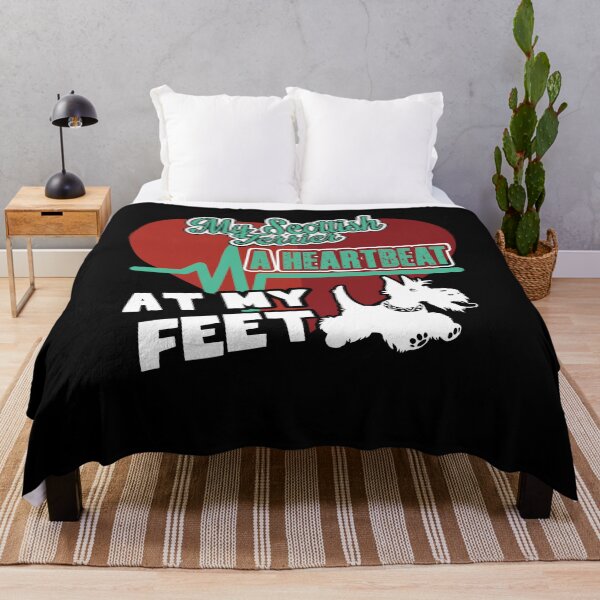 Item preview, Scottish Terrier Dog A Heartbeat At My Feet designed and sold by UnknownArtistt.