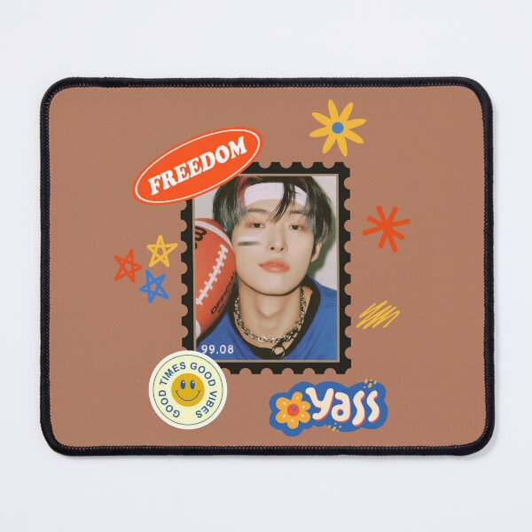 Item preview, ATEEZ Mingi Stamp With Retro Stickers designed and sold by Shining Diamond.