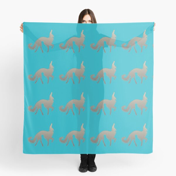 Borzoi Prance Scarf