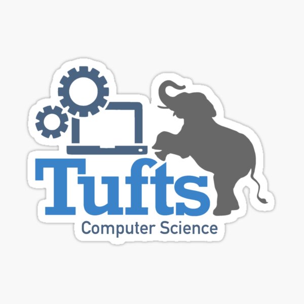  tufts university computer science sticker for sale by collegedeck