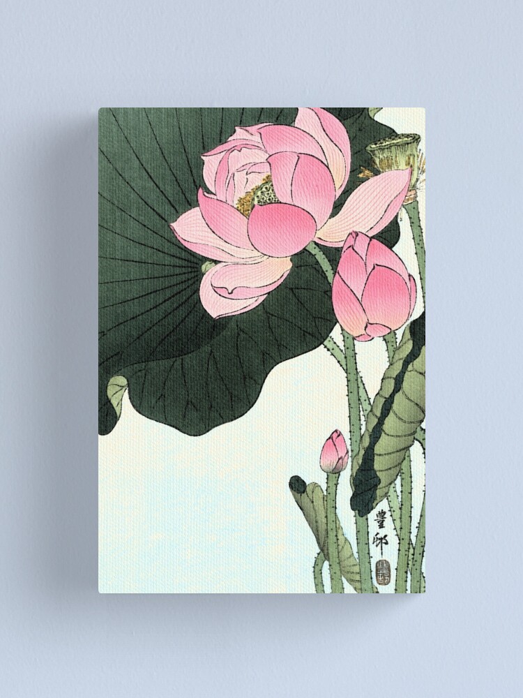 Lotus Flower - Vintage Japanese Fine Art