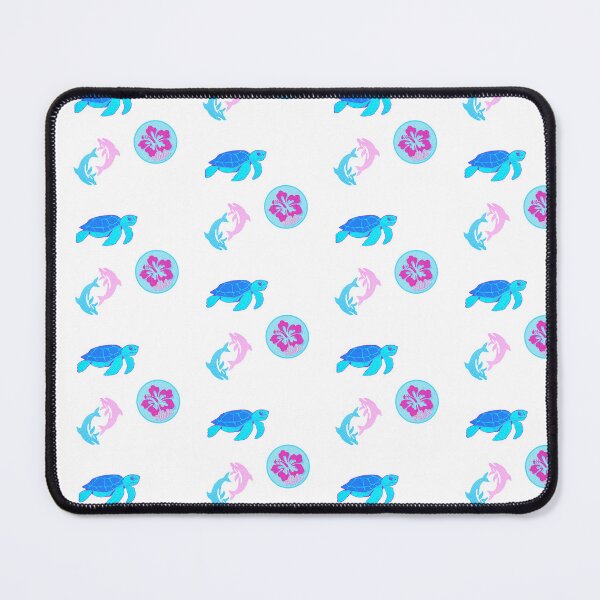 Item preview, Y2k Tropical Dolphin Turtle Aloha designed and sold by Scarletdove.