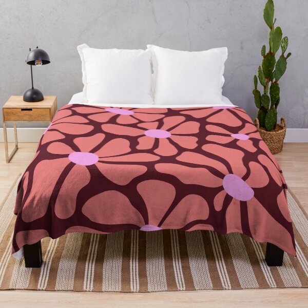 Item preview, Pink Retro Vintange Floral Pattern designed and sold by luckymooninc.