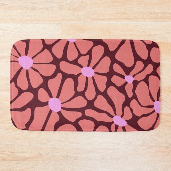 Item preview, Pink Retro Vintange Floral Pattern designed and sold by luckymooninc.