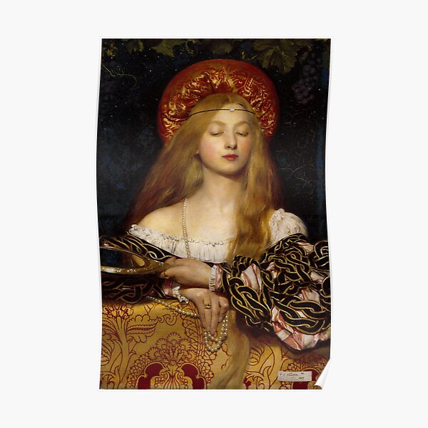 Vanity by Frank Cadogan Cowper Poster