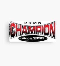 Pokemon Champion_Red Canvas Print