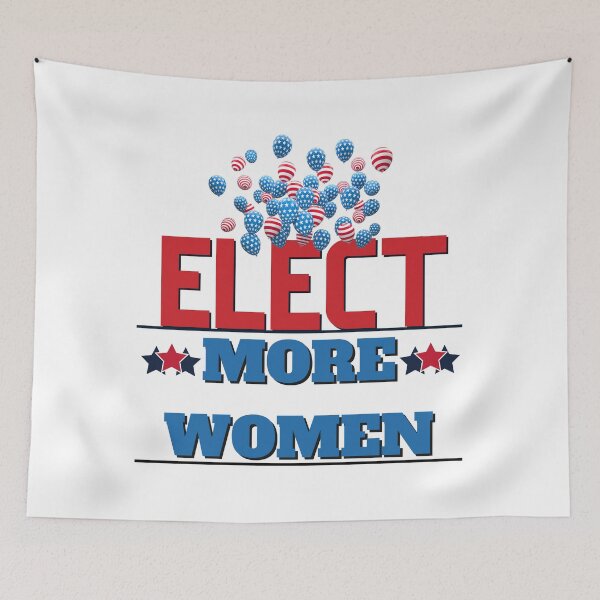 Item preview, Elect More Women designed and sold by Quirky Dez.
