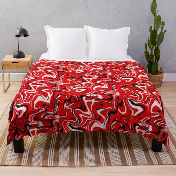Item preview, Red Beautiful abstract stripes designed and sold by Chatchot.