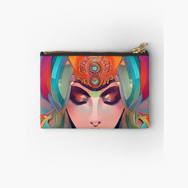 Item preview, Retro Abstract Multi Colour Pattern designed and sold by Bashini.