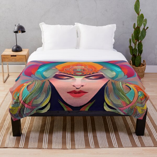 Item preview, Retro Abstract Multi Colour Pattern designed and sold by Bashini.