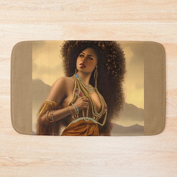 Item preview, Black Warrior Gypsy Queen with Mountain Background designed and sold by GypsyMagic.