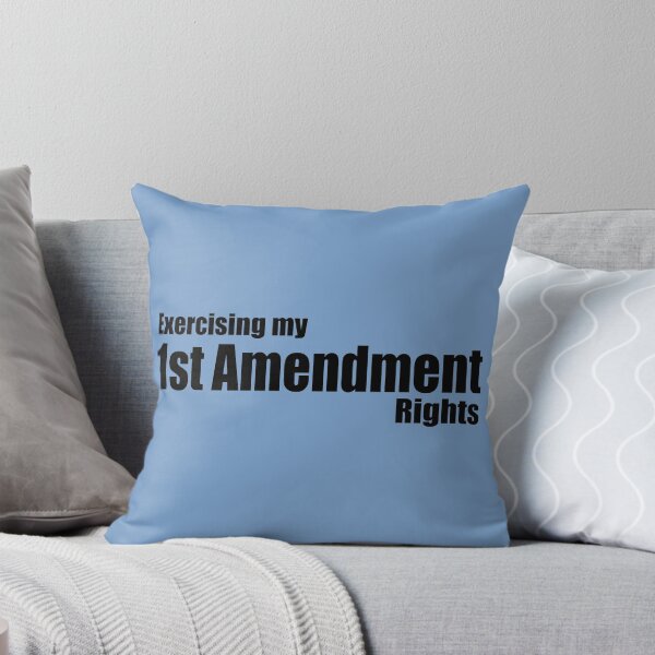 Item preview, Exercising My 1st Amendment Rights (black text) designed and sold by zbear11.
