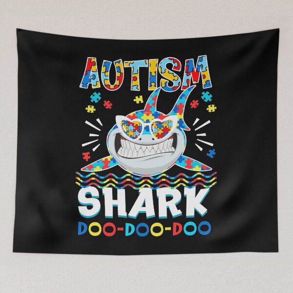 Item preview, Autism Shark Doo Doo Funny Autism Awareness designed and sold by Helbon-art.