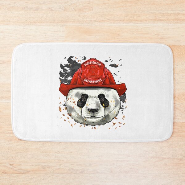 Item preview, Firefighter Giant Panda Fire Department Fireman Bear Lover 47 designed and sold by AmelinKnowles.