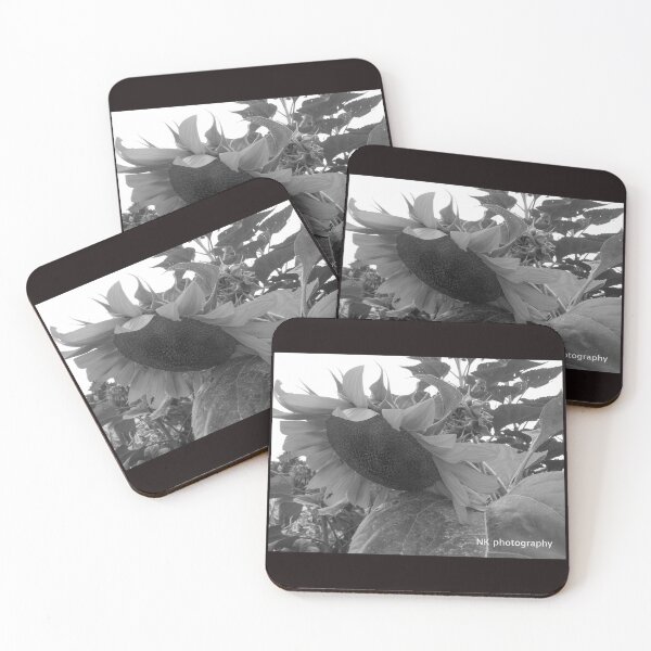 Item preview, Sunflower in black and white designed and sold by Nicholes  Dream Visions.