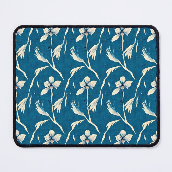 Item preview, Flower in blue and white (5/8) designed and sold by sabantha.