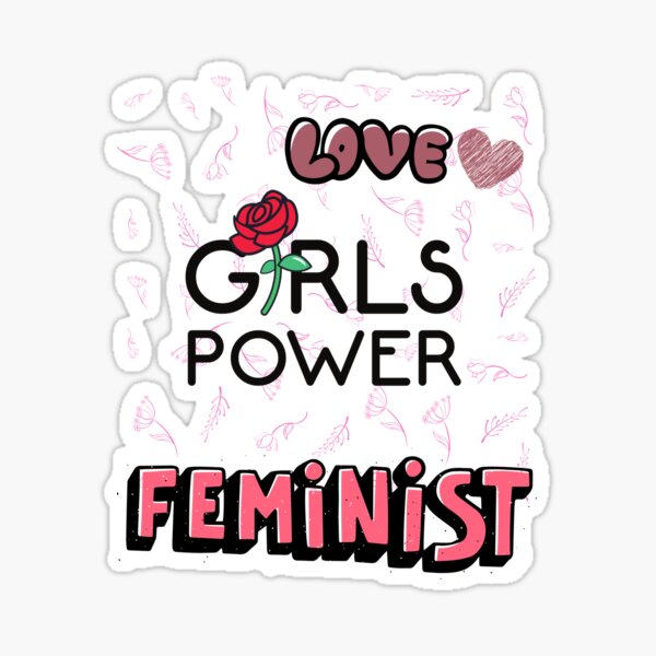 Girl Power Sticker For Sale By Panthera96 Redbubble