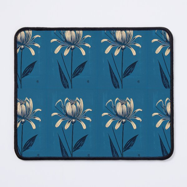 Item preview, Flower in blue and white (6/8) designed and sold by sabantha.