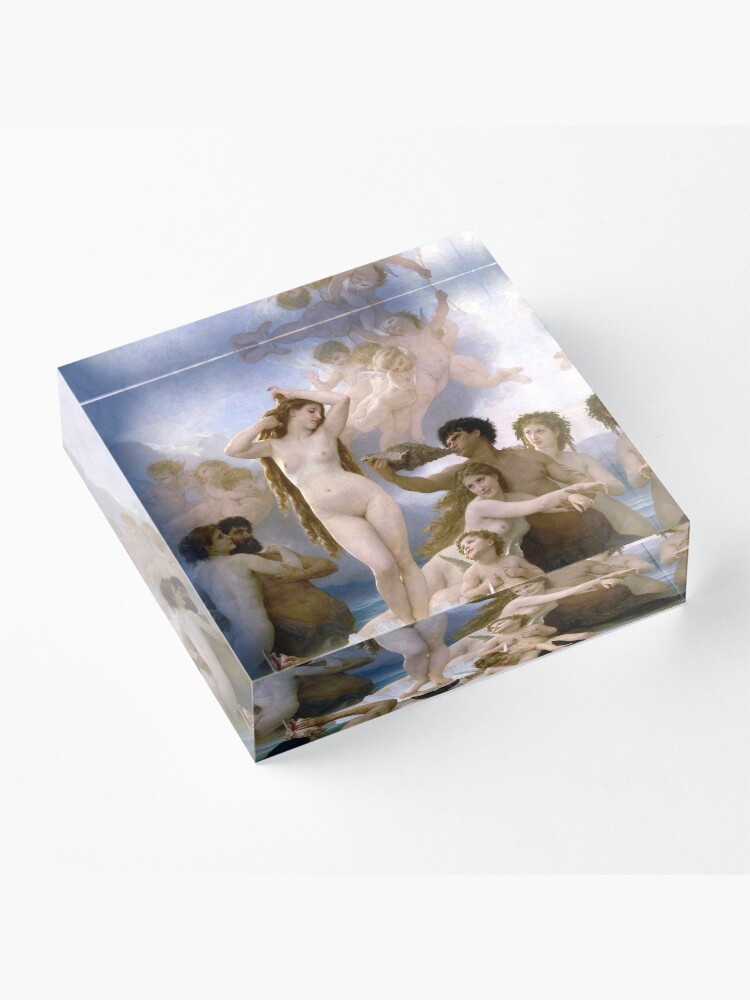 "The Birth of Venus by William-Adolphe Bouguereau" Acrylic ...