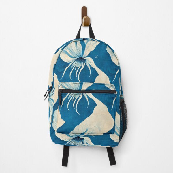 Item preview, Flower in blue and white (7/8) designed and sold by sabantha.