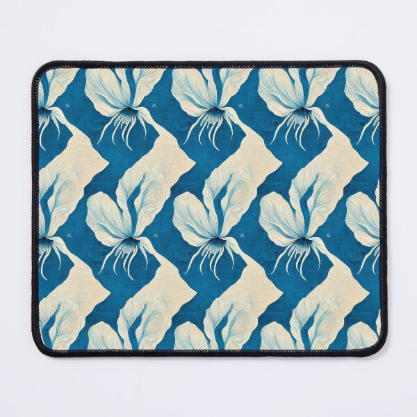 Item preview, Flower in blue and white (7/8) designed and sold by sabantha.