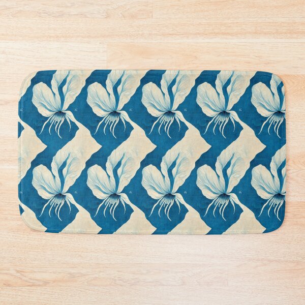 Item preview, Flower in blue and white (7/8) designed and sold by sabantha.