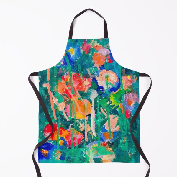Item preview, Peaches and Blue in the Garden designed and sold by ArtbyLaurenLiz.