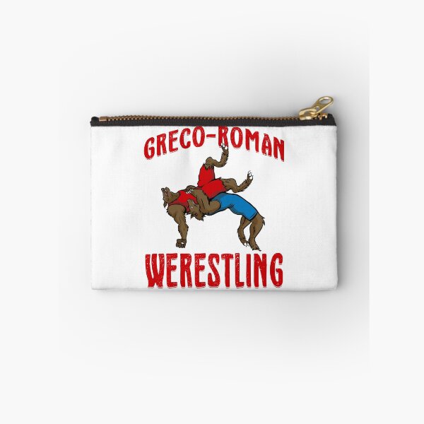 Item preview, Halloween Greco-Roman Wrestler Werewolf designed and sold by Gold Wings Tees.