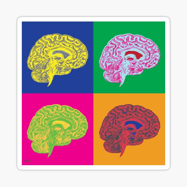 Vista previa del artículo con la obra «Cerebro pop!», diseñado y vendido por mangui.