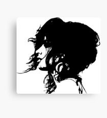 Camila Cabello (black version) Canvas Print