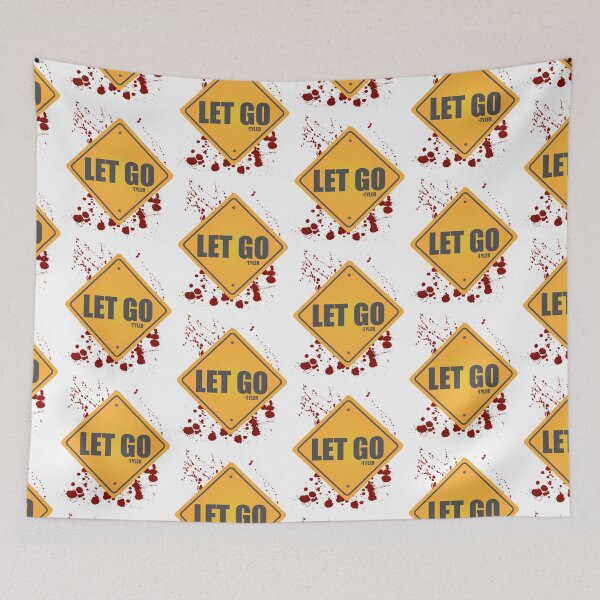 Item preview, LET GO -Tyler Durden, Fight Club  designed and sold by Sticker Up.