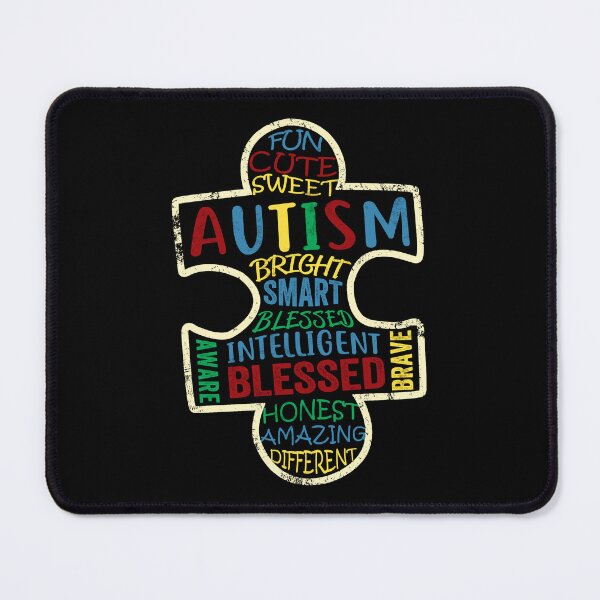 Item preview, Sweet Autism Bright Smart Blessed Autism Awareness designed and sold by Helbon-art.
