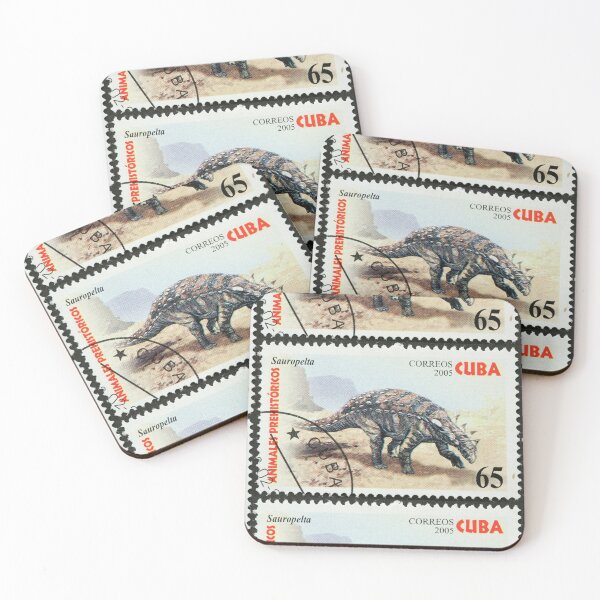 Item preview, Cuba Dinosaurio Sellos Sauropelta designed and sold by 2AGoodHome.