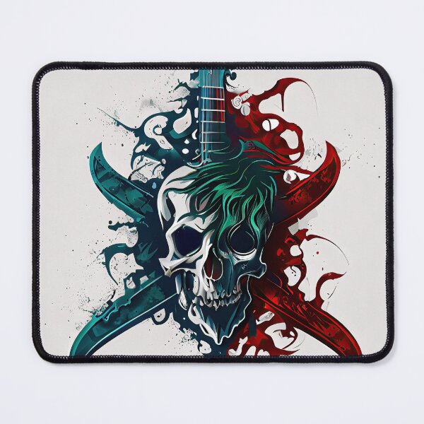 Item preview, Skulls and Guitars designed and sold by djmayhem.