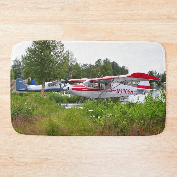 Item preview, White and red float plane, Lake Hood, Alaska designed and sold by FranWest.