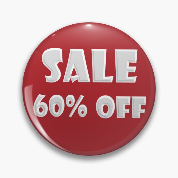 Item preview, 3D tag design promotion sale 60% off designed and sold by satriyanto.