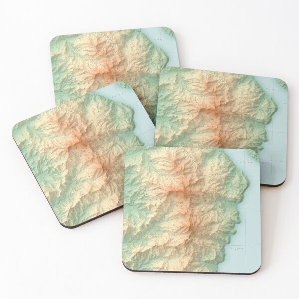 Item preview,  Mount Hamiguitan Relief and Biodiversity Map designed and sold by Jo Hannah Asetre.