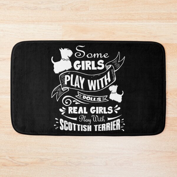 Item preview, Real Girls Play With Scottish Terrier designed and sold by UnknownArtistt.